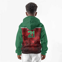 Custom Morocco Football Dream 2026 Kid Hoodie Atlas Lions Journey To America