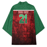 Custom Morocco Football Dream 2026 Kimono Atlas Lions Journey To America