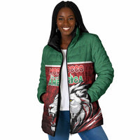Custom Morocco Football Dream 2026 Padded Jacket Atlas Lions Journey To America