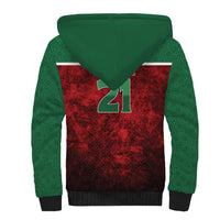 Custom Morocco Football Dream 2026 Sherpa Hoodie Atlas Lions Journey To America