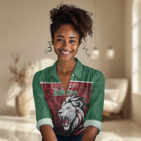 Custom Morocco Football Dream 2026 Women Casual Shirt Atlas Lions Journey To America