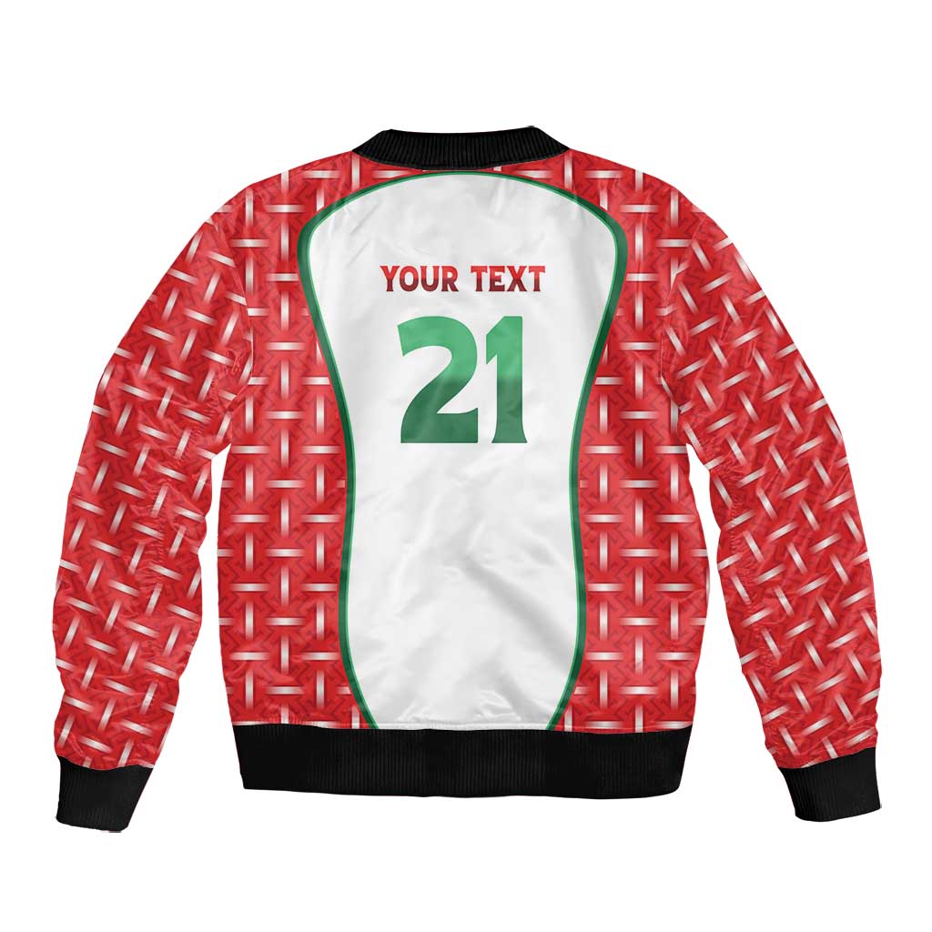 Custom Morocco Football Dream 2026 Bomber Jacket Take Me To America