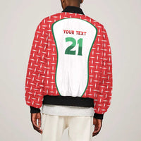 Custom Morocco Football Dream 2026 Bomber Jacket Take Me To America