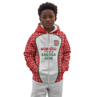 Custom Morocco Football Dream 2026 Kid Hoodie Take Me To America