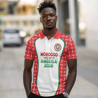 Custom Morocco Football Dream 2026 Polo Shirt Take Me To America