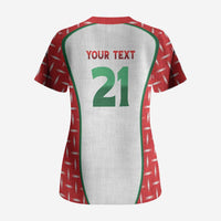 Custom Morocco Football Dream 2026 Scrub Top Take Me To America