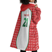 Custom Morocco Football Dream 2026 Wearable Blanket Hoodie Take Me To America