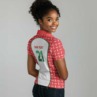 Custom Morocco Football Dream 2026 Women Polo Shirt Take Me To America