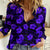 Polynesian Pride Hawaii Style With Hibiscus Women Casual Shirt Blue - Wonder Print Shop