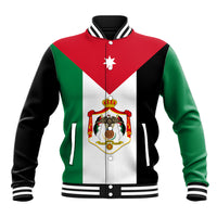 Hashemite Kingdom of Jordan Baseball Jacket Jordan Flag Style LT9 - Wonder Print Shop