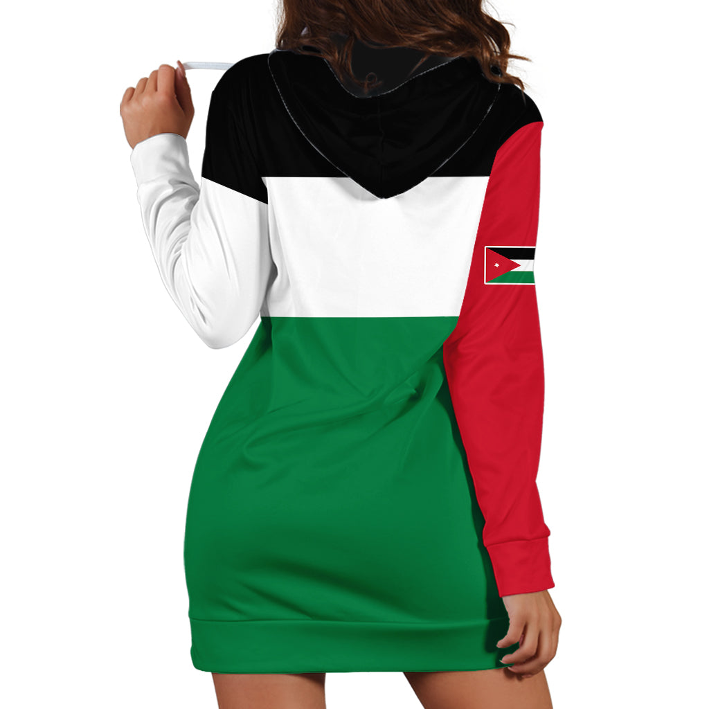 Jordan Hoodie Dress Jordan Independence Anniversary Simple Flag Style - Wonder Print Shop