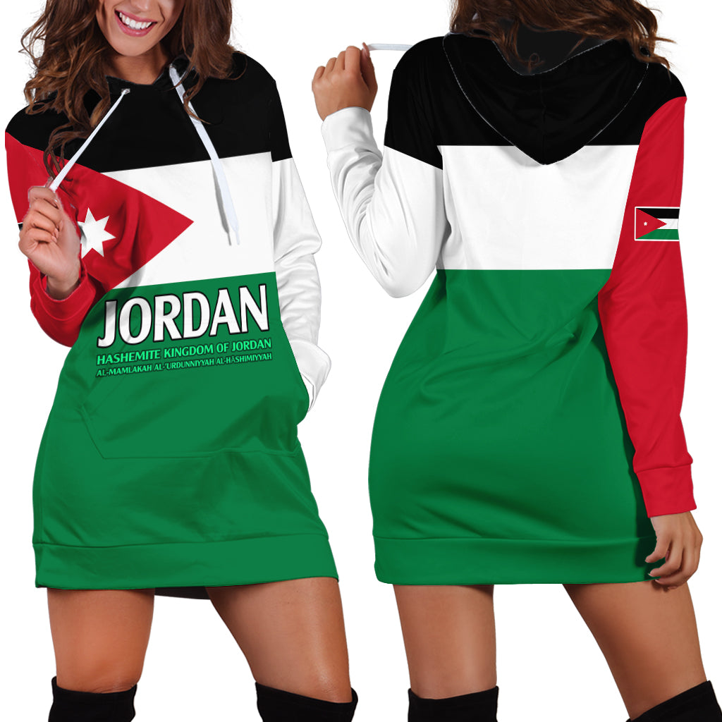 Jordan Hoodie Dress Jordan Independence Anniversary Simple Flag Style - Wonder Print Shop