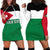 Personalised Jordan Hoodie Dress Jordan Independence Anniversary Simple Flag Style - Wonder Print Shop