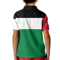 Custom Jordan Polo Shirt for Kid Jordan Independence Anniversary Simple Flag Style - Wonder Print Shop