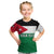 Personalised Jordan Kid T Shirt Jordan Independence Anniversary Simple Flag Style - Wonder Print Shop
