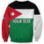 Personalised Jordan Sweatshirt Jordan Independence Anniversary Simple Flag Style - Wonder Print Shop
