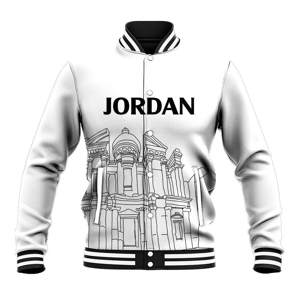 Jordan Baseball Jacket Al-Khazneh in Jordan Simple LT9 - Wonder Print Shop
