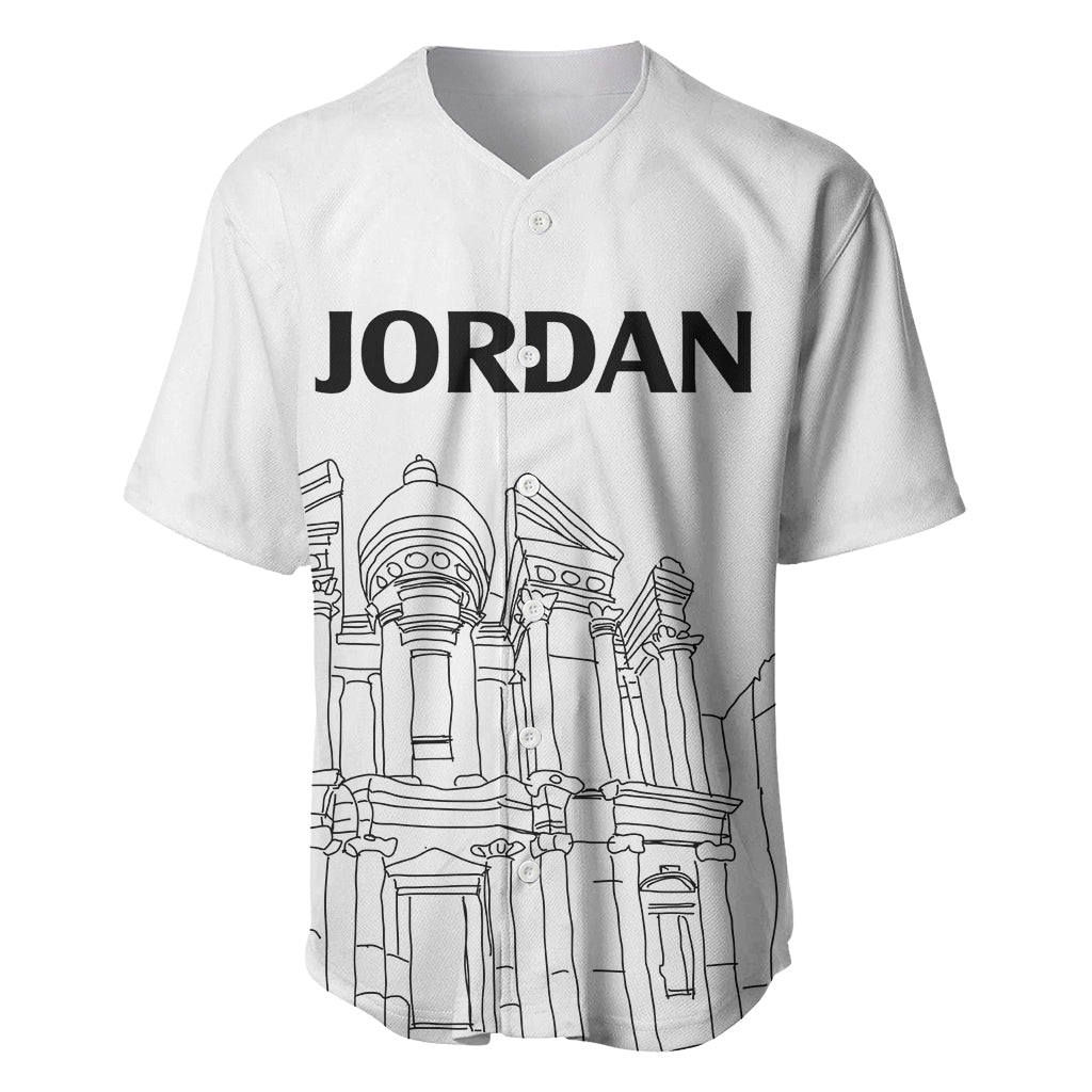 Jordan Baseball Jersey Al-Khazneh in Jordan Simple LT9 - Wonder Print Shop