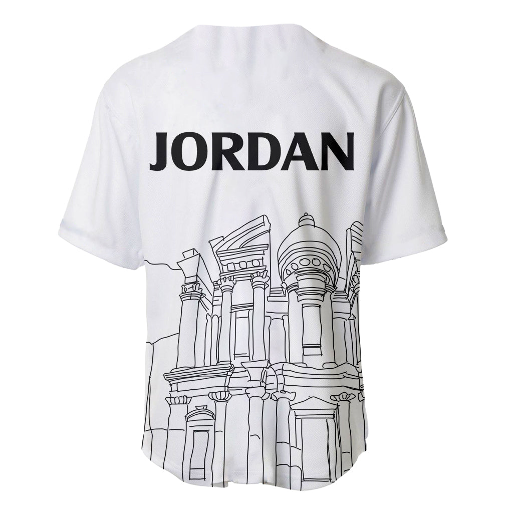 Jordan Baseball Jersey Al-Khazneh in Jordan Simple LT9 - Wonder Print Shop