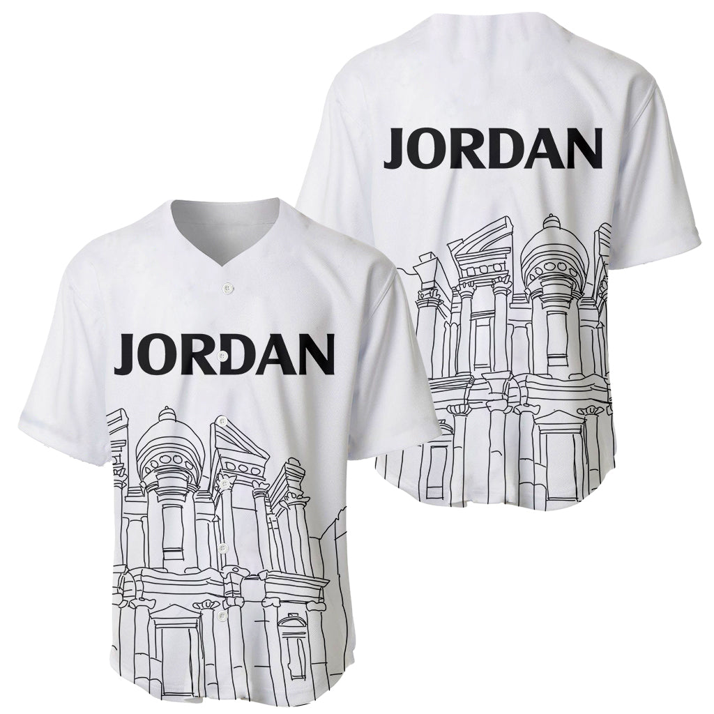 Jordan Baseball Jersey Al-Khazneh in Jordan Simple LT9 - Wonder Print Shop
