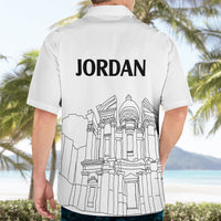 Jordan Hawaiian Shirt Al-Khazneh in Jordan Simple - Wonder Print Shop