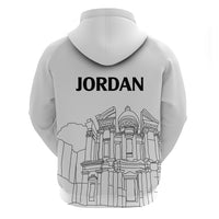 Jordan Hoodie Al-Khazneh in Jordan Simple - Wonder Print Shop