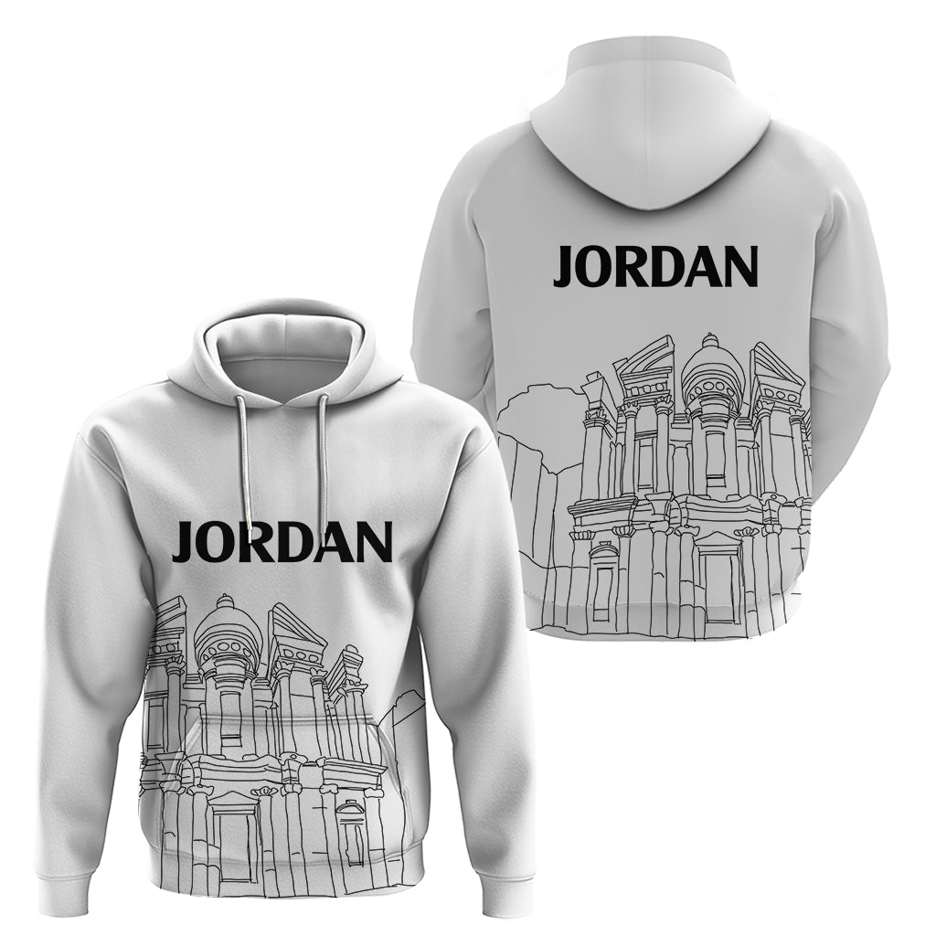 Jordan Hoodie Al-Khazneh in Jordan Simple - Wonder Print Shop