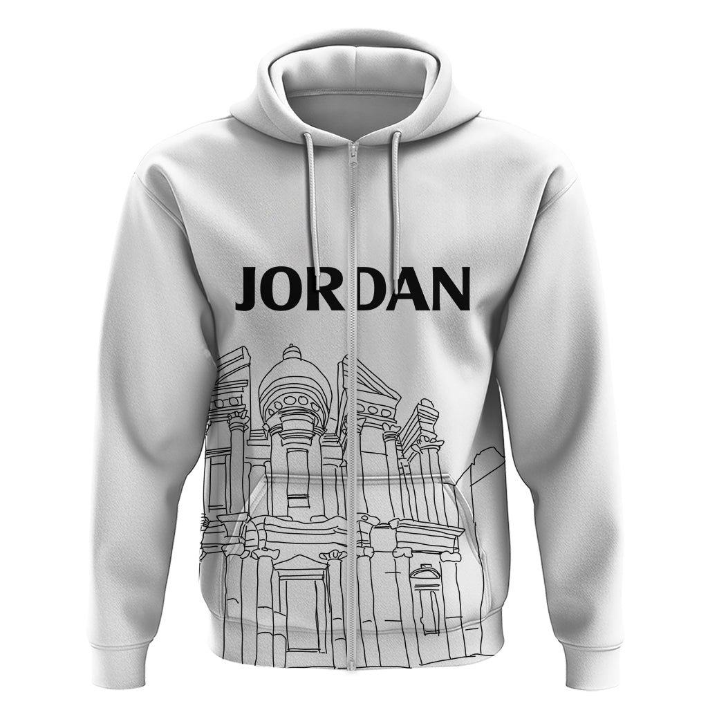 Jordan Hoodie Al-Khazneh in Jordan Simple - Wonder Print Shop