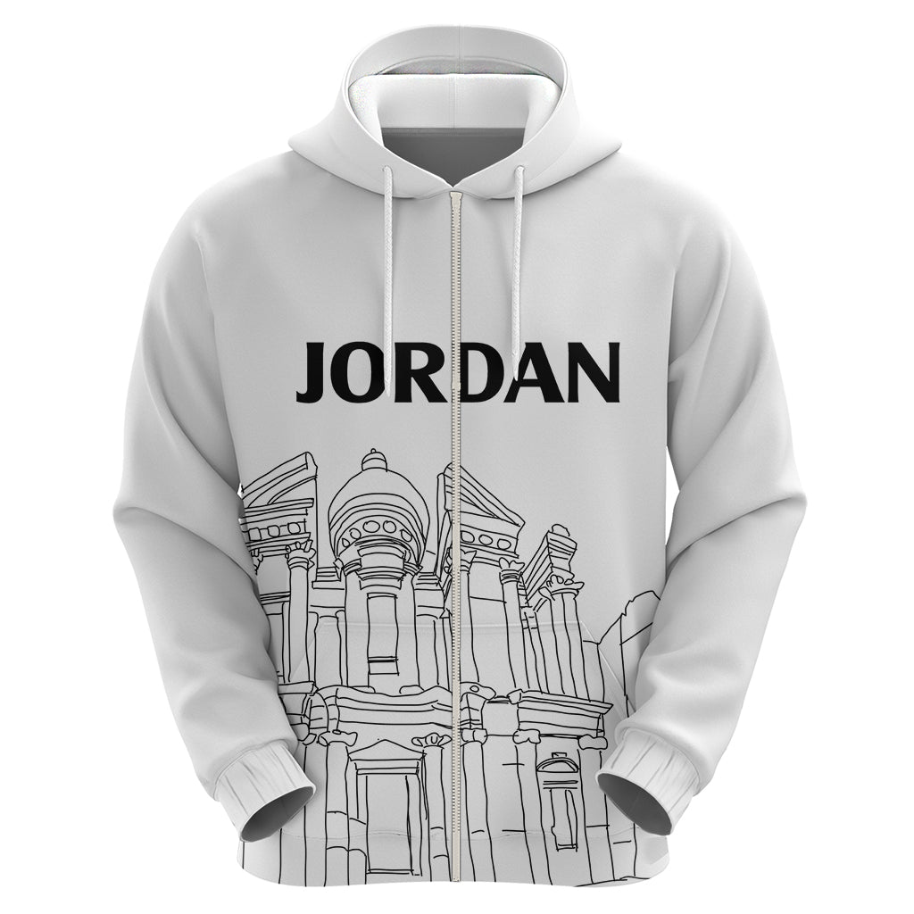 Jordan Hoodie Al-Khazneh in Jordan Simple - Wonder Print Shop