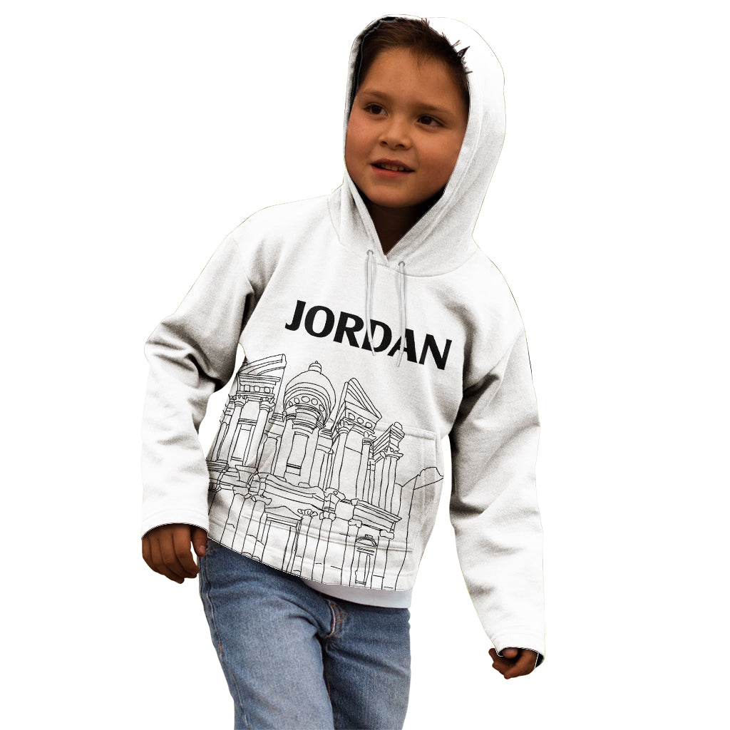 Jordan Kid Hoodie Al-Khazneh in Jordan Simple - Wonder Print Shop