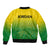 Jordan Bomber Jacket Al-Khazneh in Jordan Green Gradient LT9 - Wonder Print Shop