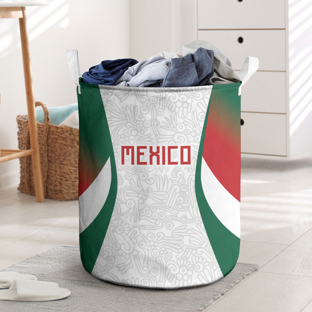 2026 World Football Host Country Mexico Laundry Basket Green Version