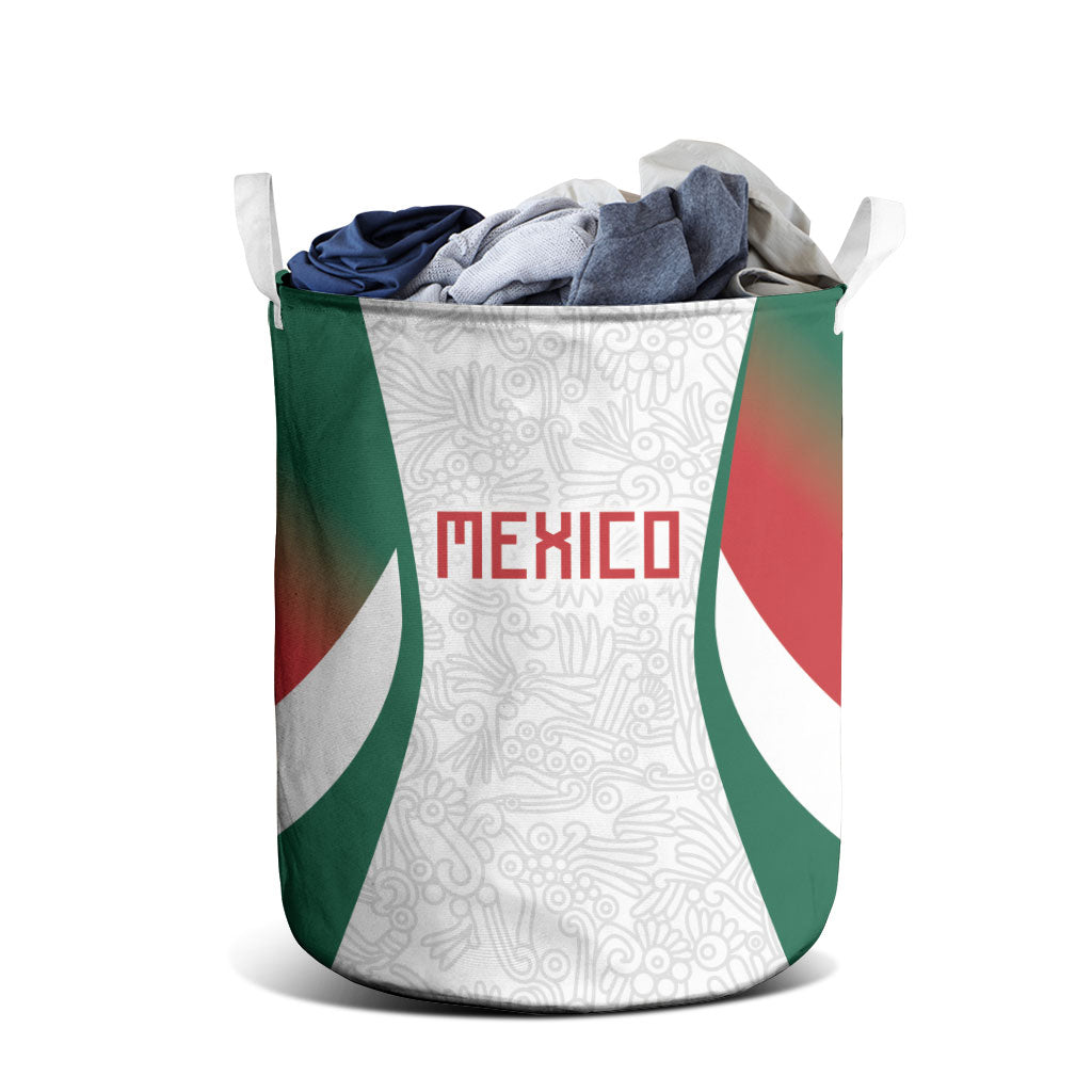 2026 World Football Host Country Mexico Laundry Basket Green Version