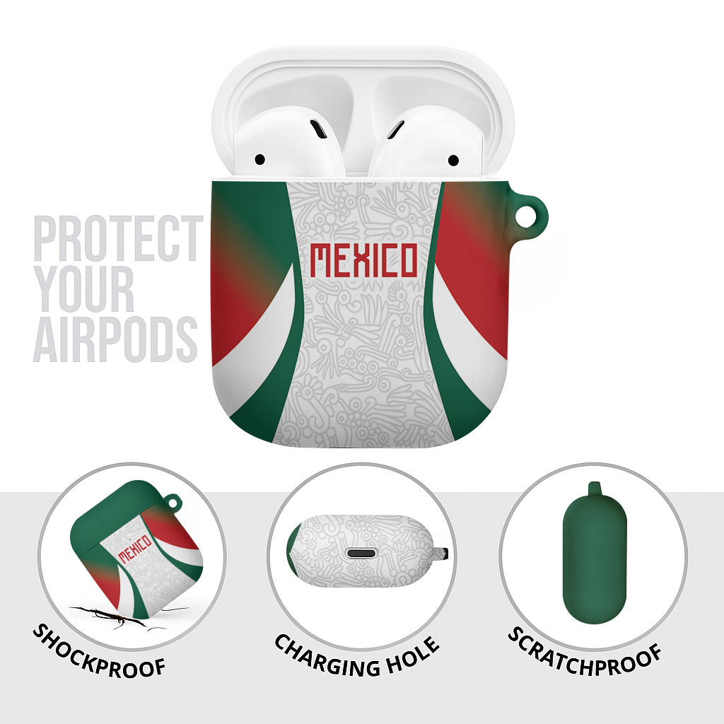 2026 World Football Host Country Mexico AirPods Case Green Version
