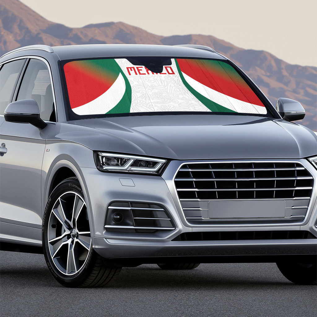 2026 World Football Host Country Mexico Auto Sun Shade Green Version