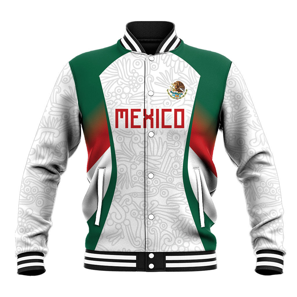 2026 World Football Host Country Mexico Custom Baseball Jacket Green Version