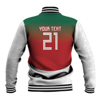 2026 World Football Host Country Mexico Custom Baseball Jacket Green Version