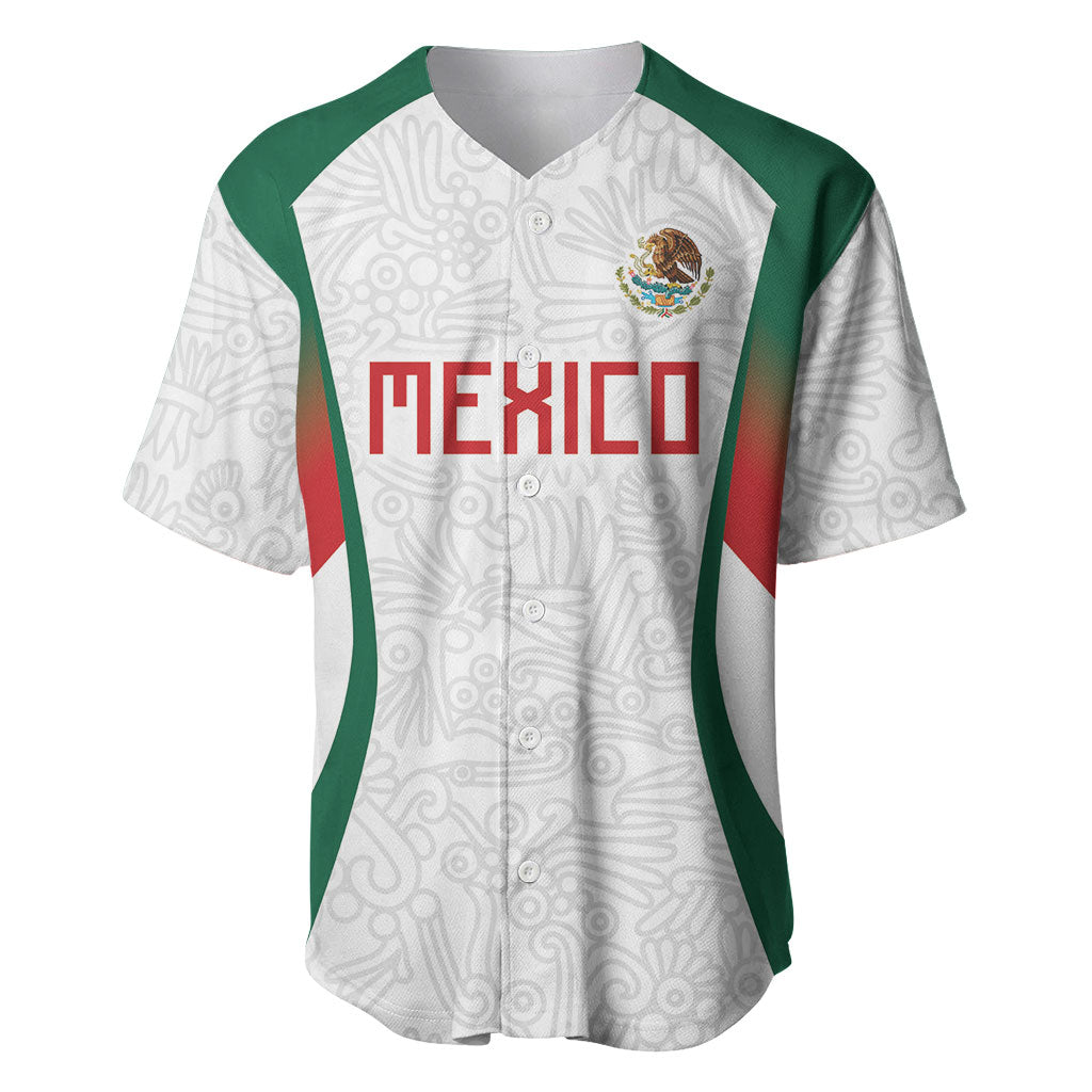 2026 World Football Host Country Mexico Custom Baseball Jersey Green Version