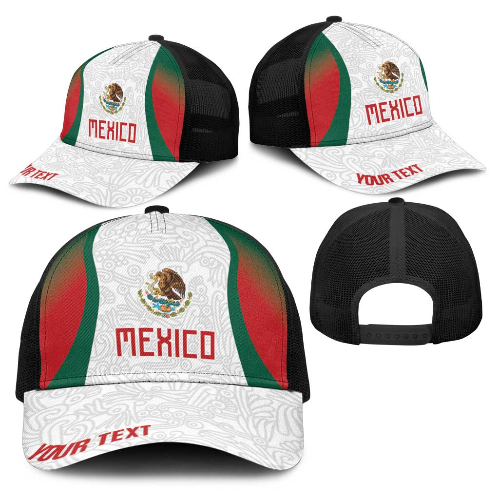 2026 World Football Host Country Mexico Personalized Baseball Net Cap Green Version