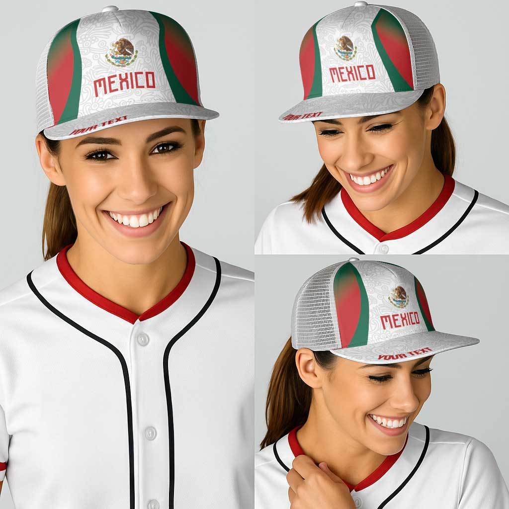 2026 World Football Host Country Mexico Personalized Baseball Net Cap Green Version
