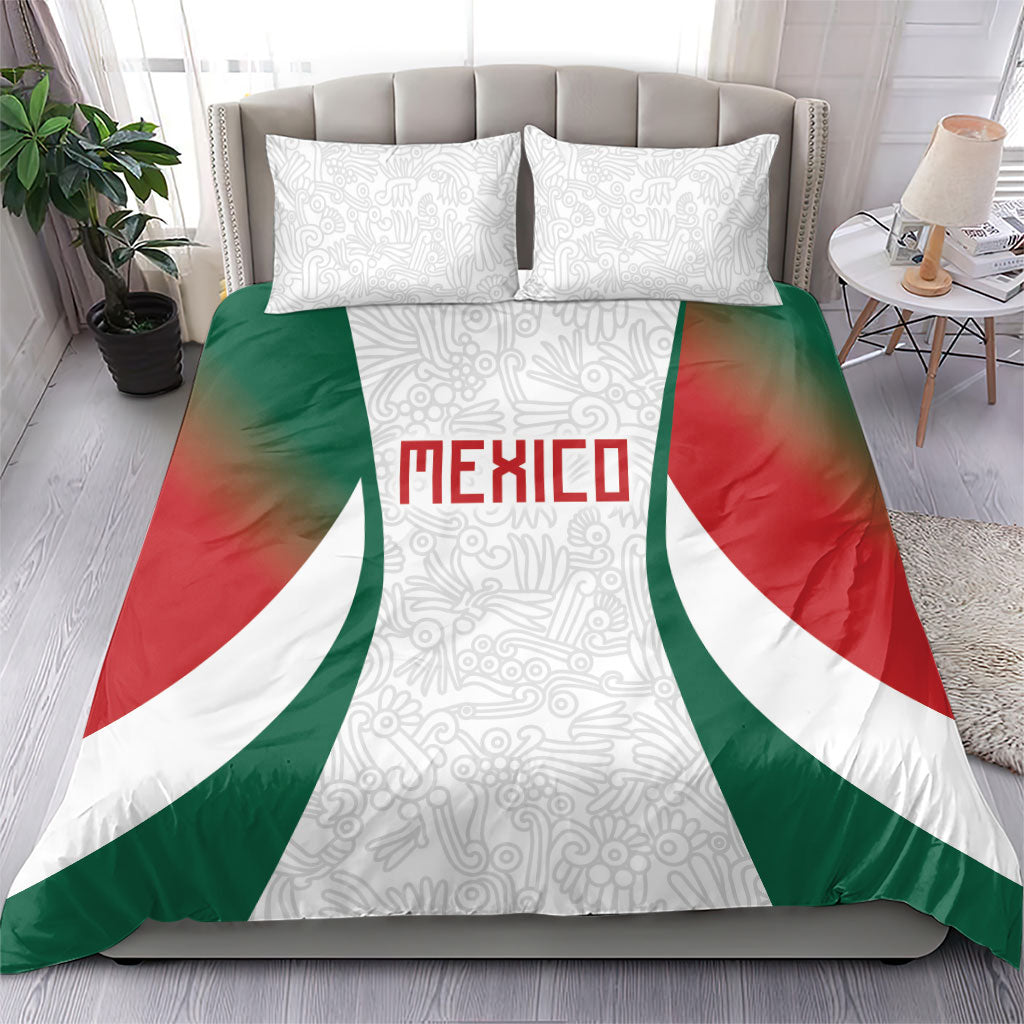 2026 World Football Host Country Mexico Bedding Set Green Version
