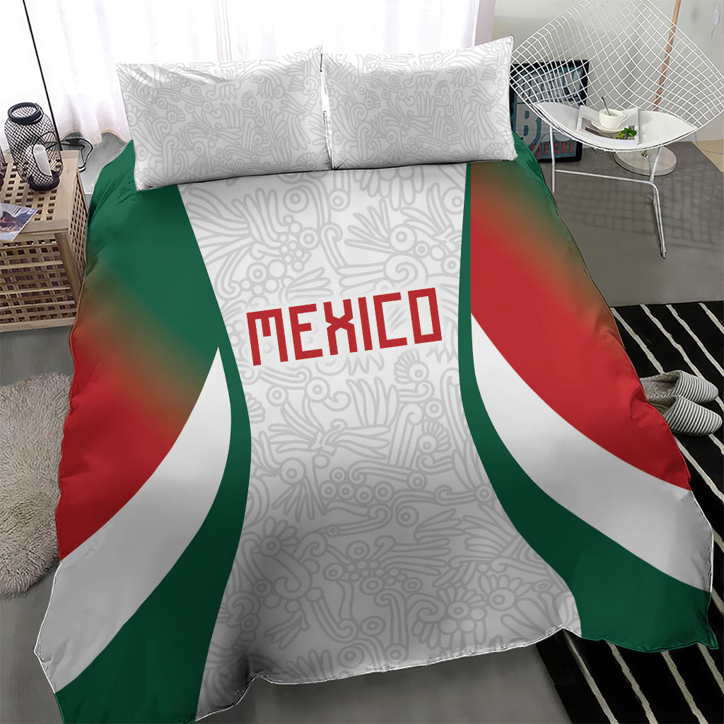 2026 World Football Host Country Mexico Bedding Set Green Version