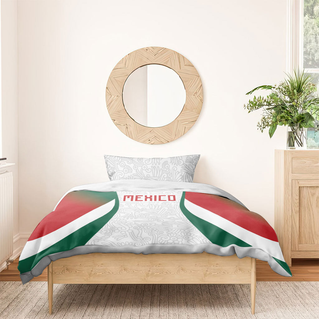 2026 World Football Host Country Mexico Bedding Set Green Version