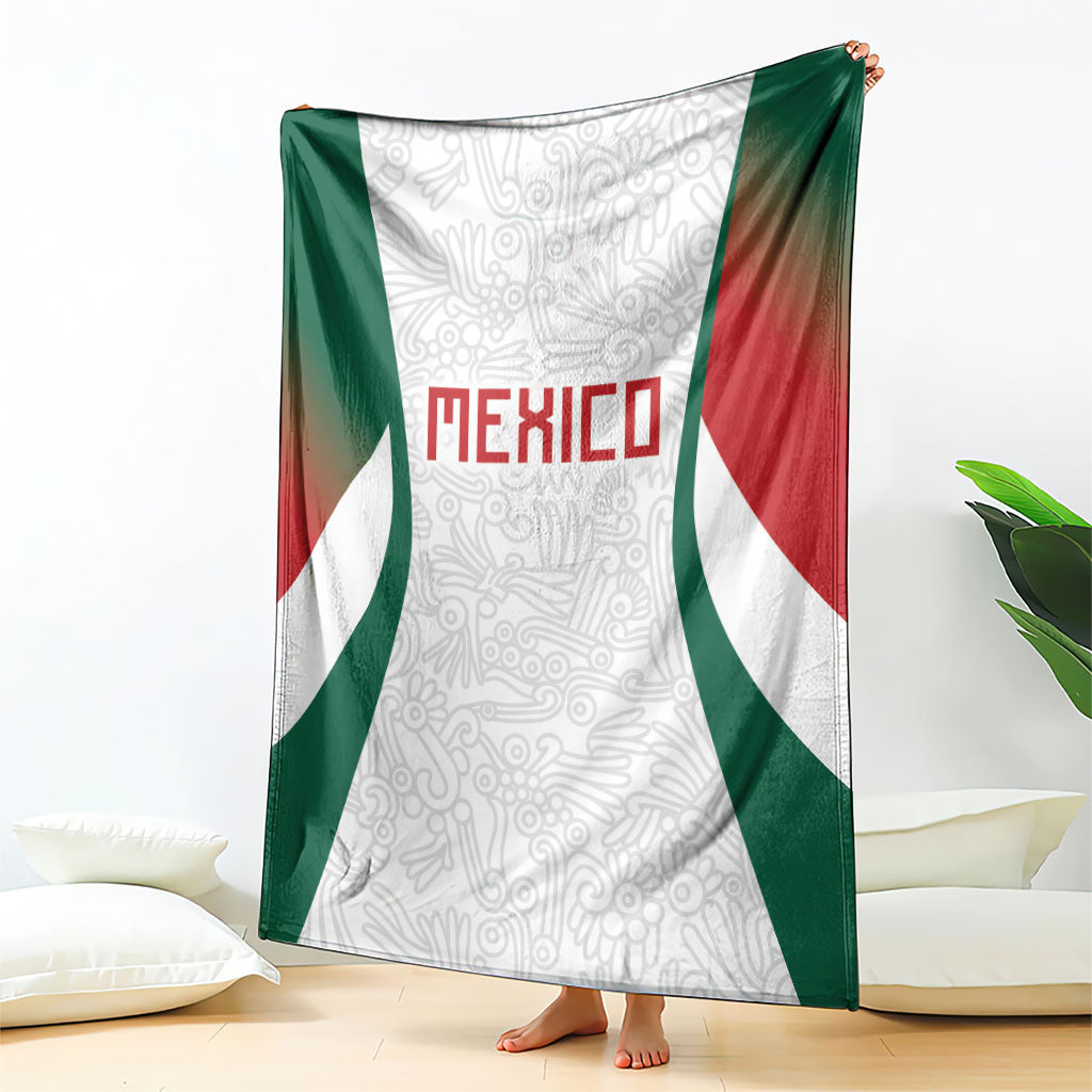 2026 World Football Host Country Mexico Blanket Green Version