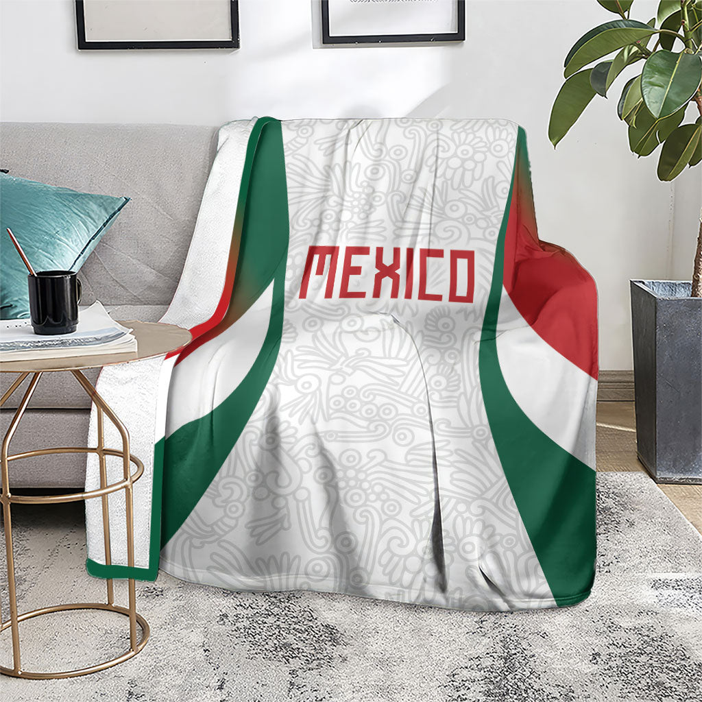 2026 World Football Host Country Mexico Blanket Green Version