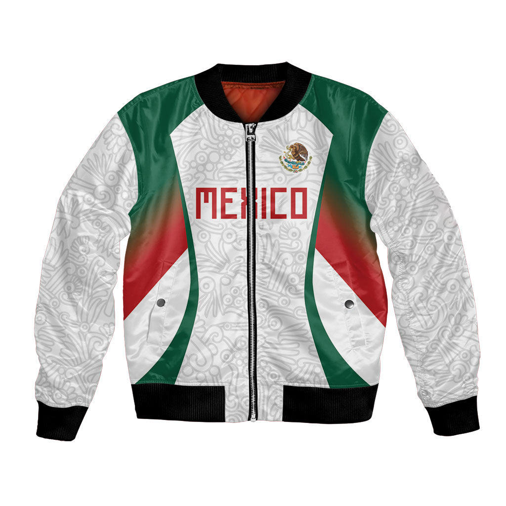 2026 World Football Host Country Mexico Custom Bomber Jacket Green Version