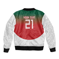 2026 World Football Host Country Mexico Custom Bomber Jacket Green Version
