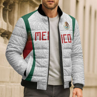 2026 World Football Host Country Mexico Custom Bomber Puffer Jacket Green Version