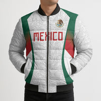 2026 World Football Host Country Mexico Custom Bomber Puffer Jacket Green Version