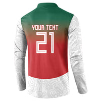 2026 World Football Host Country Mexico Custom Button Sweatshirt Green Version